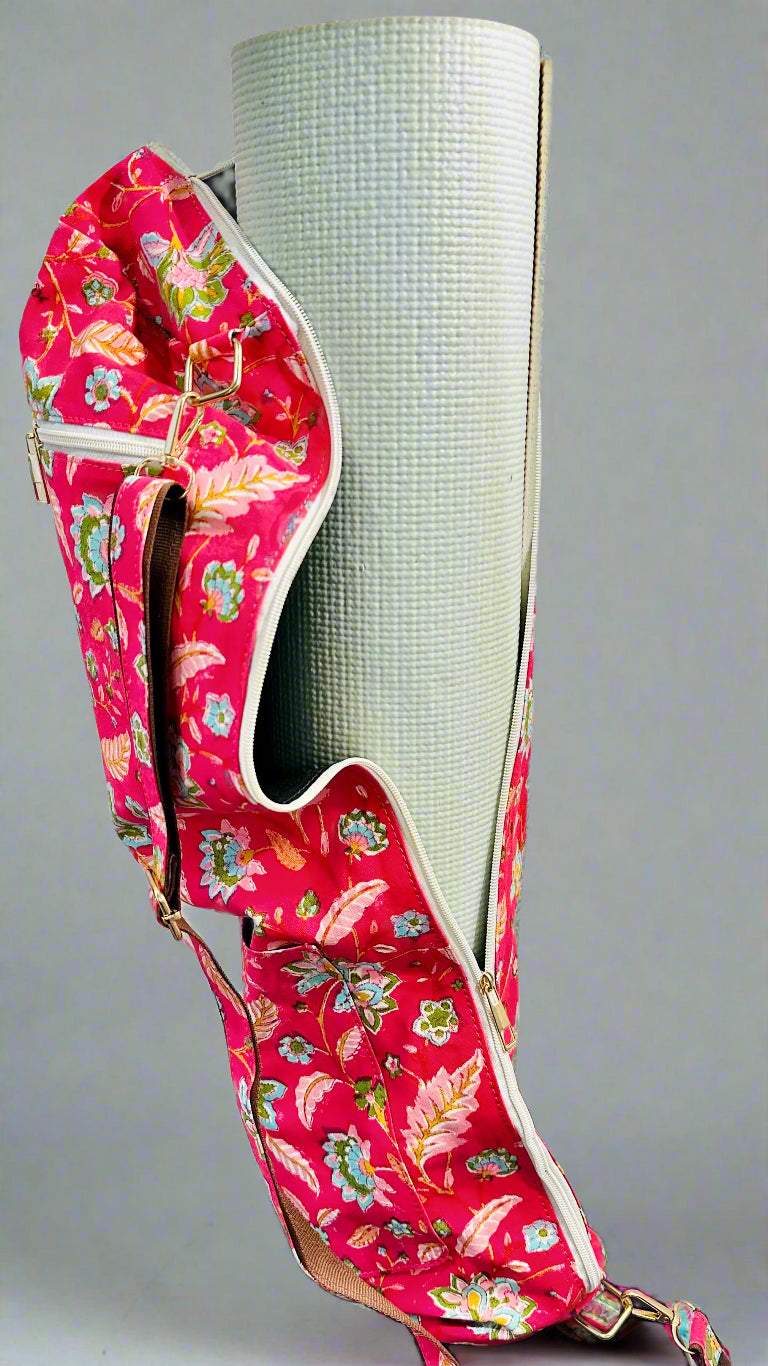 Floral Yogamat bag