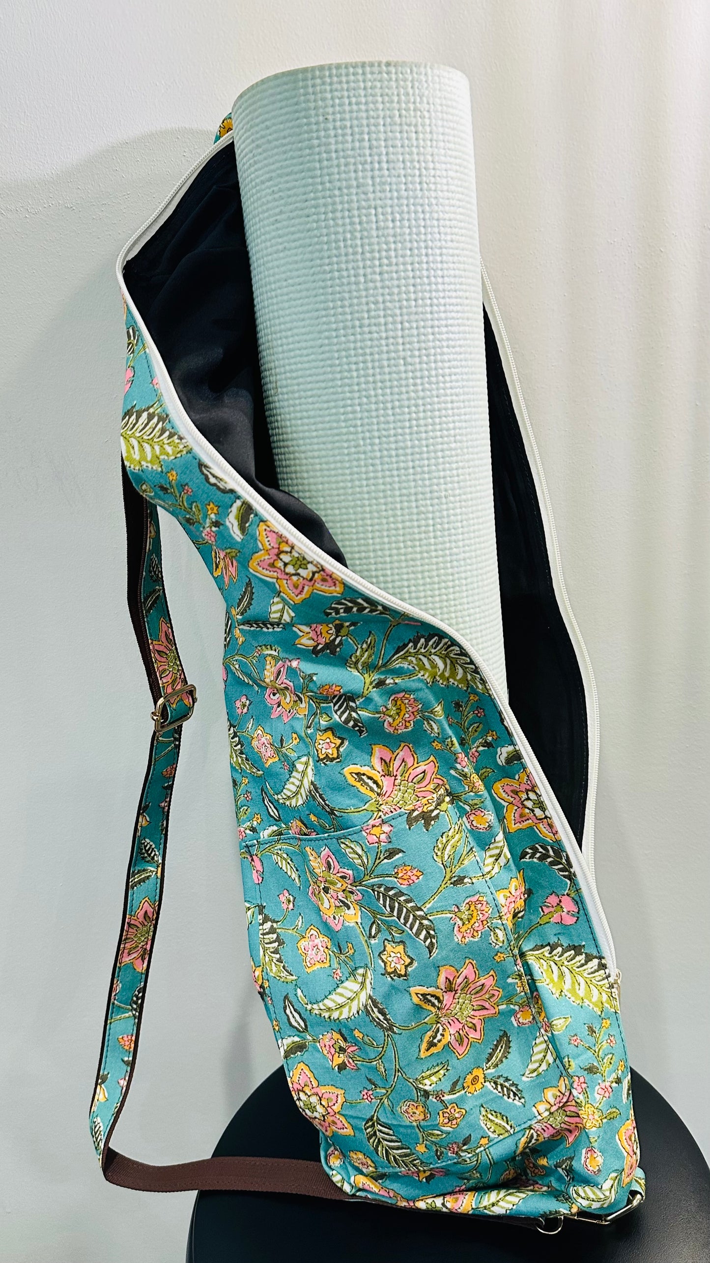 'Teal appeal' Yoga Mat Bag