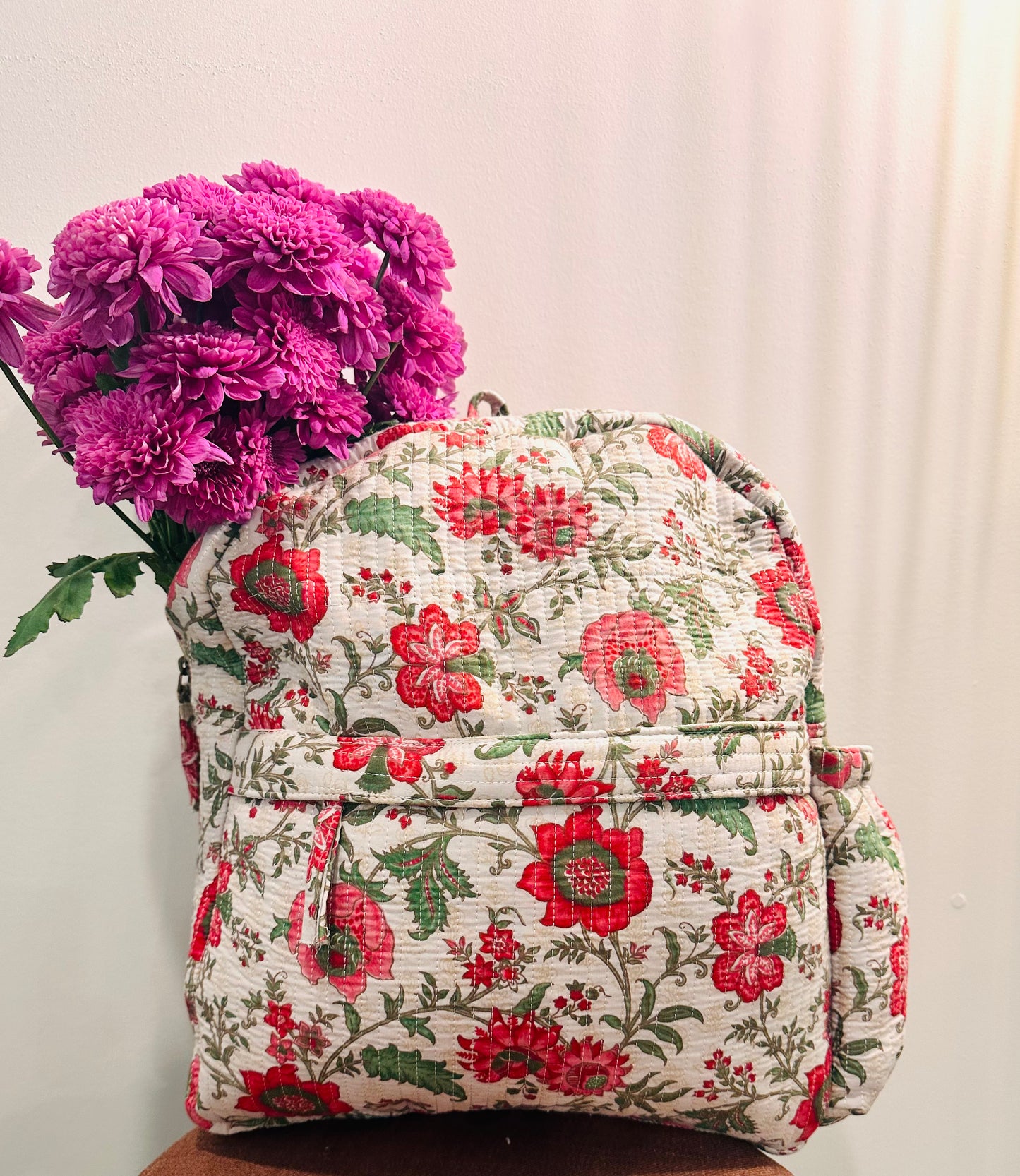 Floral Backpack