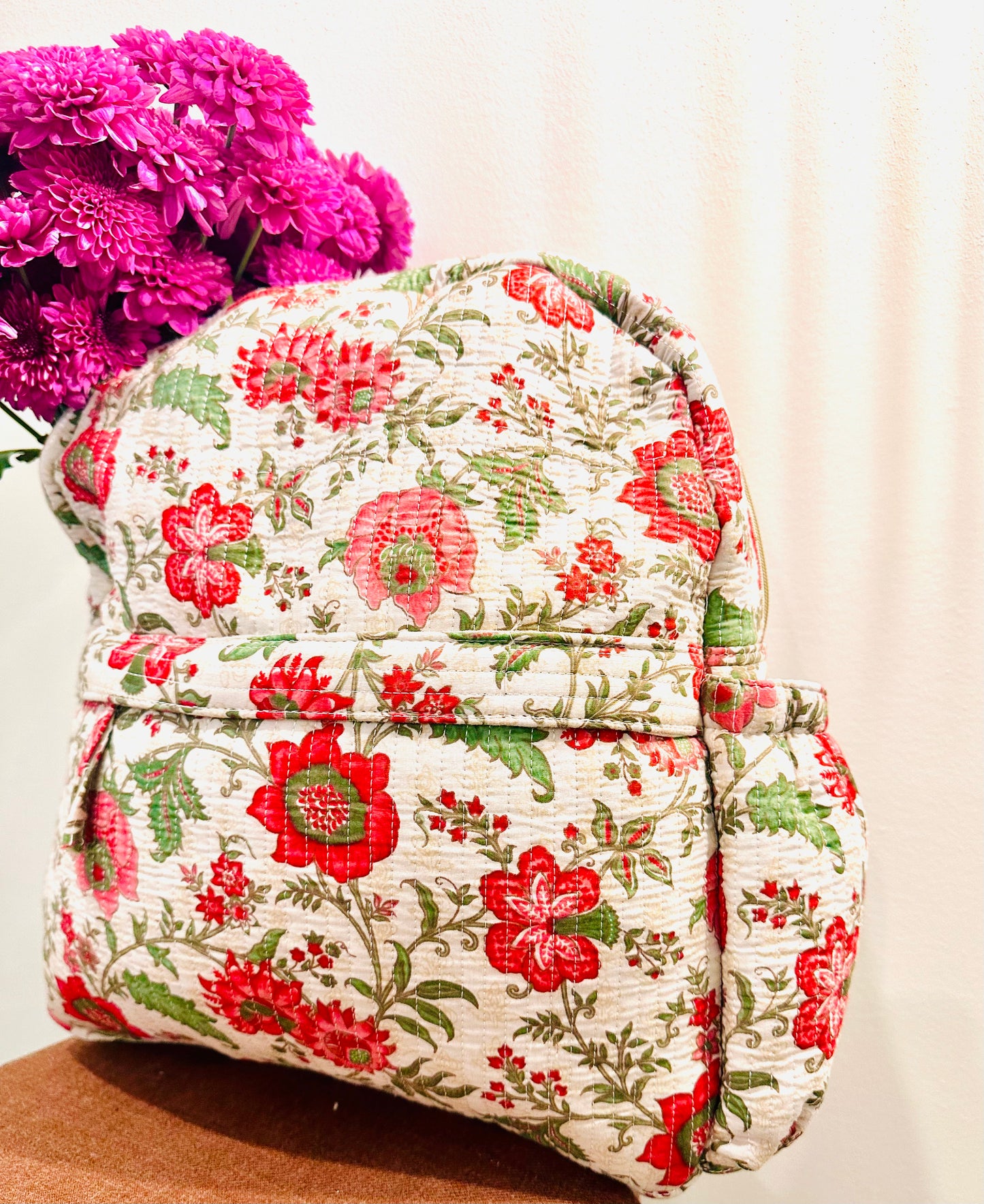 Floral Backpack