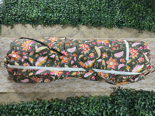 "Flower Forest' Yoga Mat Bag